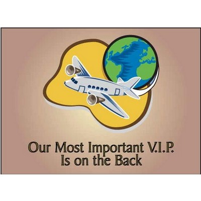 Prop Plane Rectangle Hand Mirror (2"x3")