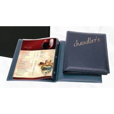 Winston Menu Cover w/ Screw Post Gusset (5 1/2"x11" Insert)