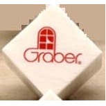 3" White Marble Cube Paperweight