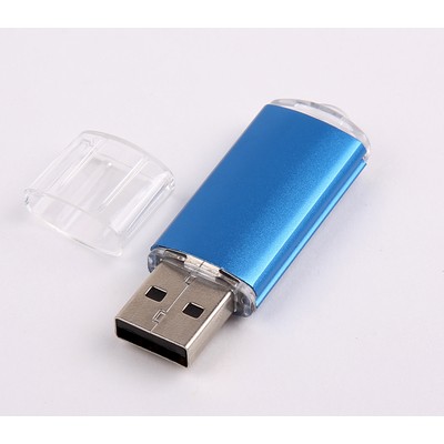 256 MB Silver Mini USB Flash Drive