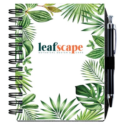 Gloss Cover Journals w/100 Sheets & Pen (5"x 7")