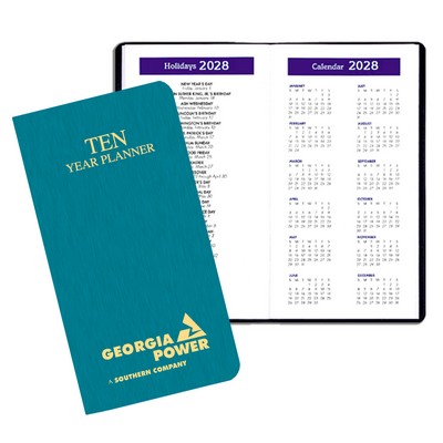 10 Year Reference Planner w/ Shimmer Cover