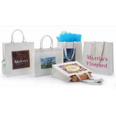 Canvas Tote Bag (12"x8"x13")