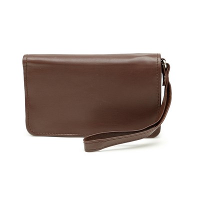 Ashlin® Designer Vita Expresso Brown Smart Phone Wristlet