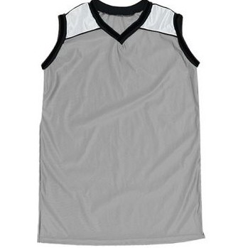 Youth Multi Sport Cool Mesh Jersey Shirt w/ Contrasting Panel & Solid Trim