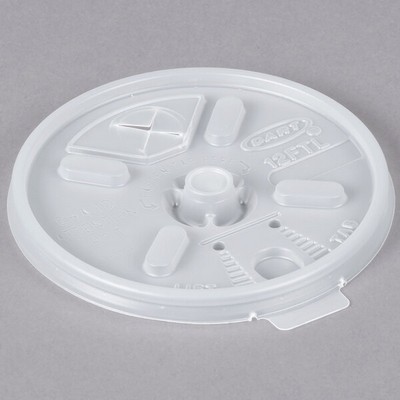 12 Oz. Foam Cup Tear Tab Lid