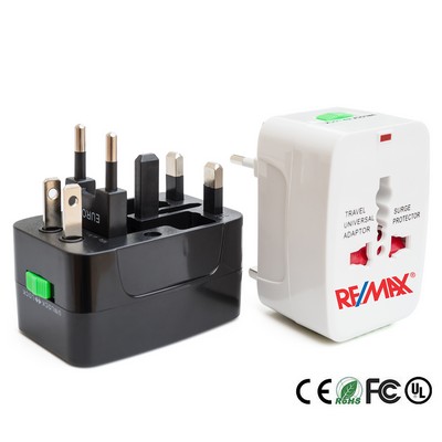 Universal Travel Adapter W/ Surge Protector