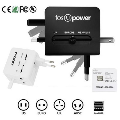 Dual Usb Power Travel Adapter