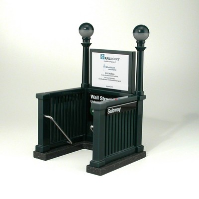 Subway Entrance Lucite® Embedment Award (5" x 8 1/8" x 4 1/2")