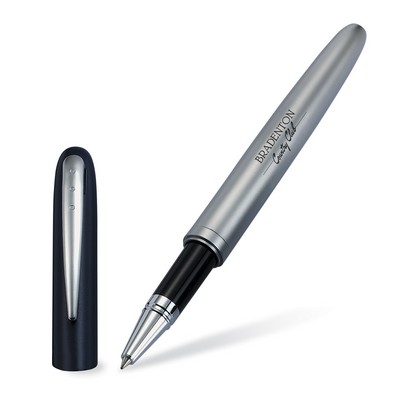 Platinum Series Cap-Off Ballpoint Pen in Matte Nickel Finish