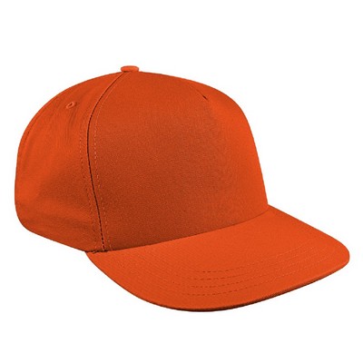 Chino Lo 5 Panel Snapback USA Made / Union-Solid Eyelets