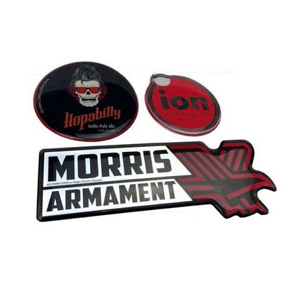 RCR Full Color Domed Decal (1" x 1")