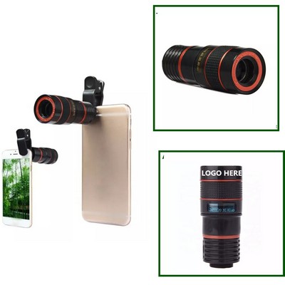 Optical Phone Telescope w/12x Zoom Lens