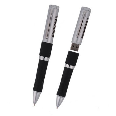 New Lenox Business Class USB Pen with Soft Grip