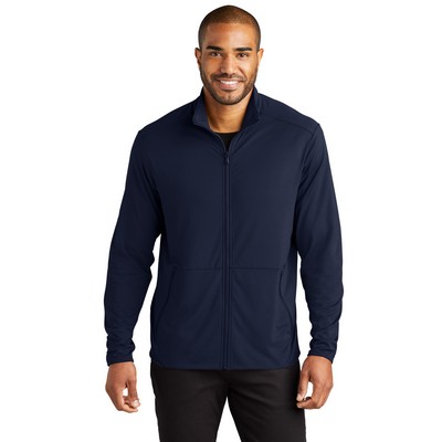 Port Authority® Accord Stretch Fleece Full-Zip