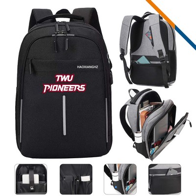 Yerk Business Backpack With External USB Port