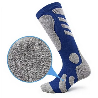 Snow Snowboarding Knee High Compression With Full Cushion