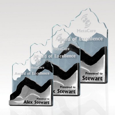 Silver Mountain Glass Award 5x7