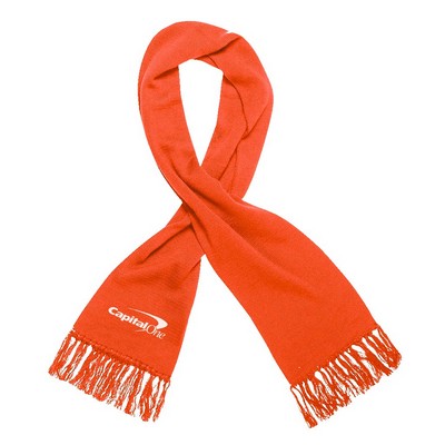 Single Layer Knit Scarf