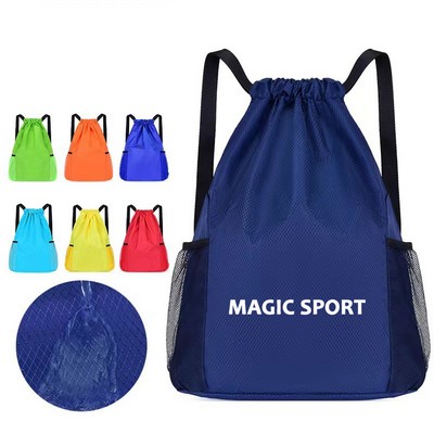 Big Capacity Drawstring Sport Waterproof Travel Backpack