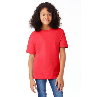 Hanes Youth 45 Oz, 100% Ringspun Cotton Nano-T&reg; T-Shirt