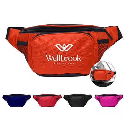 3 Zippered Belt Bag