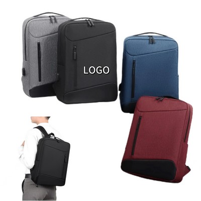 Travel Laptop Backpack w/ USB Charging Port