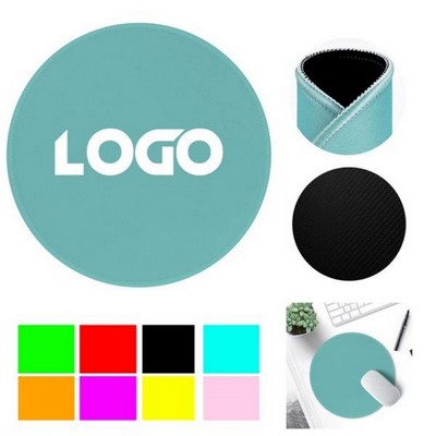 PU Leather Waterproof Mouse Pad