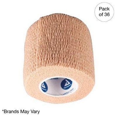 Self-Adherent First Aid Wrap 2" x 5 yd (36 pcs)