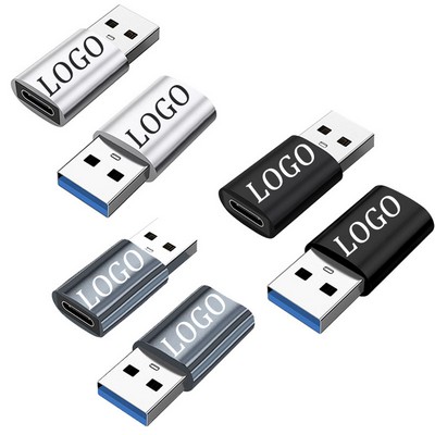 USB C to USB 3.0 Adapter Fast Charging & Data Transfer Converter OTG Type-C Male to USB Female