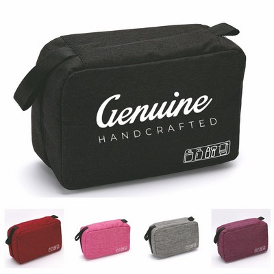 Compact Hanging Travel Toiletry Bag