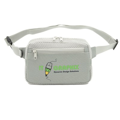 Air Mesh Crossbody Fanny Pack