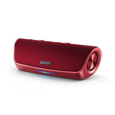 Cleer Scene Smart Water Resistant Bluetooth Speaker - Red