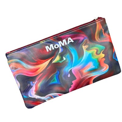 Vegan Leather Makeup Pouch