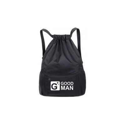 Waterproof Oxford Cloth Drawstring Backpack