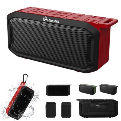 Waterproof Bluetooth Wireless Speakers W/ Carabiner