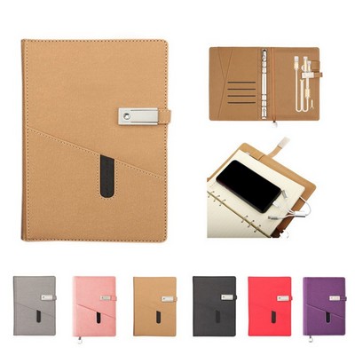 Multi-functional Wireless Charging Notebook