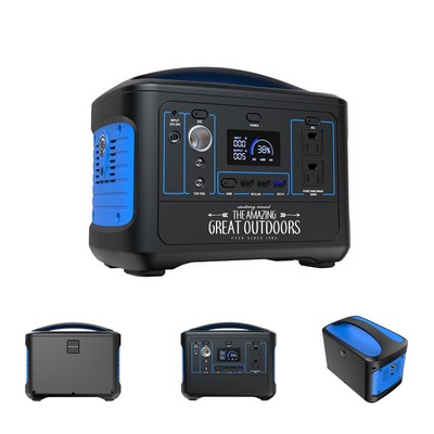 600W Portable Solar Power Generator