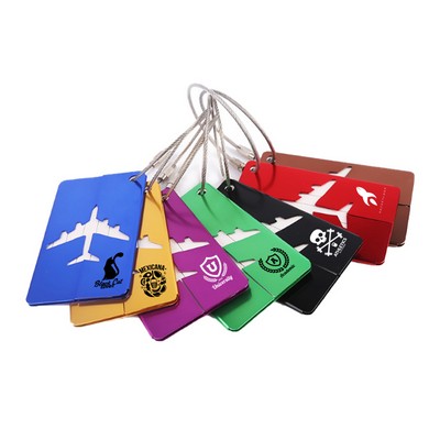 Sturdy Metal Luggage Bag ID Tag