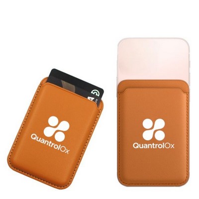 Leather Magnetic Card Wallet