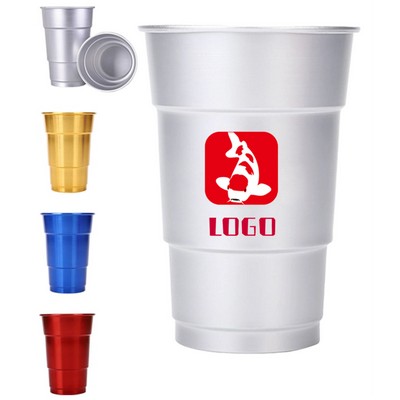 16 Oz Reusable Aluminum Cup