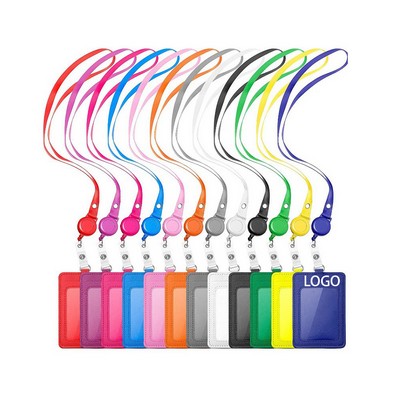 Work Badge With Lanyard And Easy-pull Buckle