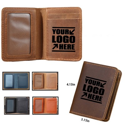 Leather Passport Holder Wallet