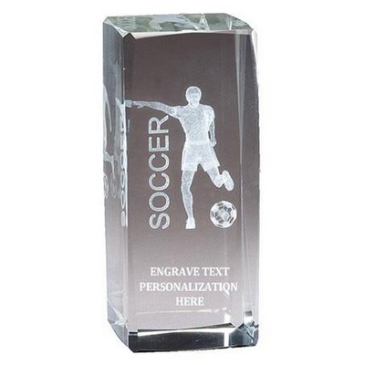 Crystal Cube Soccer Male