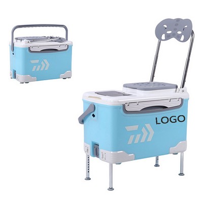 Vehicle-Mounted Fishing Chair With Storage
