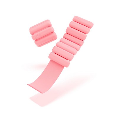 Bala Bangles 2 Lb Bangle Weights Set Of 2 - Blush Pink