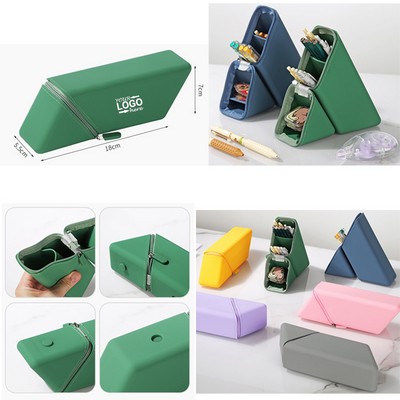Silicone Large Capacity Pencil Case