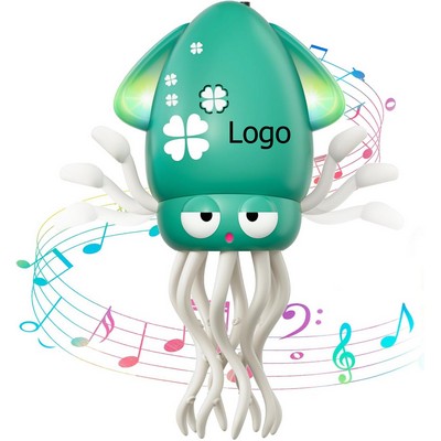 Magic Electric Dancing Octopus Toy with Led Light and Music