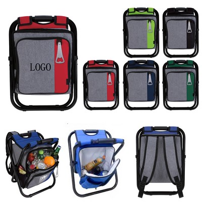 Multi-Function Backpack Cooler Chair