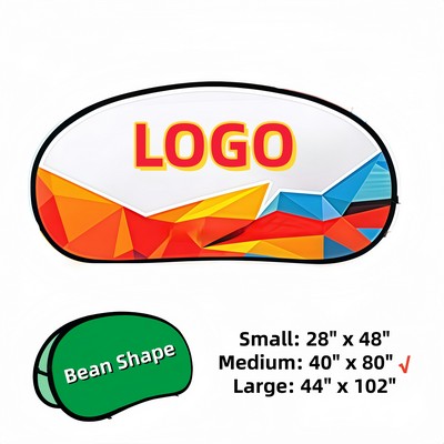 40"x 80" Foldable Double-Sided Advertising A-Frame Sign